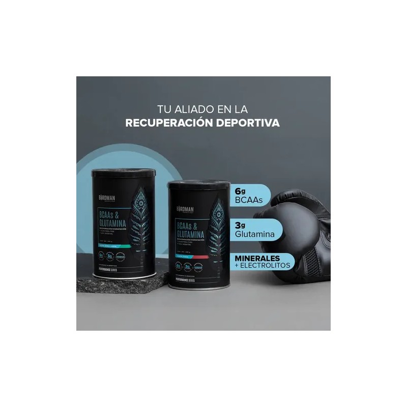 Birdman Creatina Electrolitos Magnesio Bcaas Con Glutamina