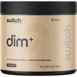 Switch Nutrition DIM+ Diindolylmethane + Calcium D-Glucarate Cap X 60