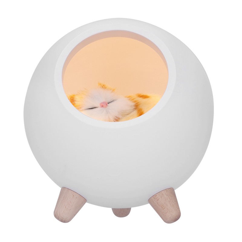 LED Night Light USB Charging Cute Pet House Touch Dimming