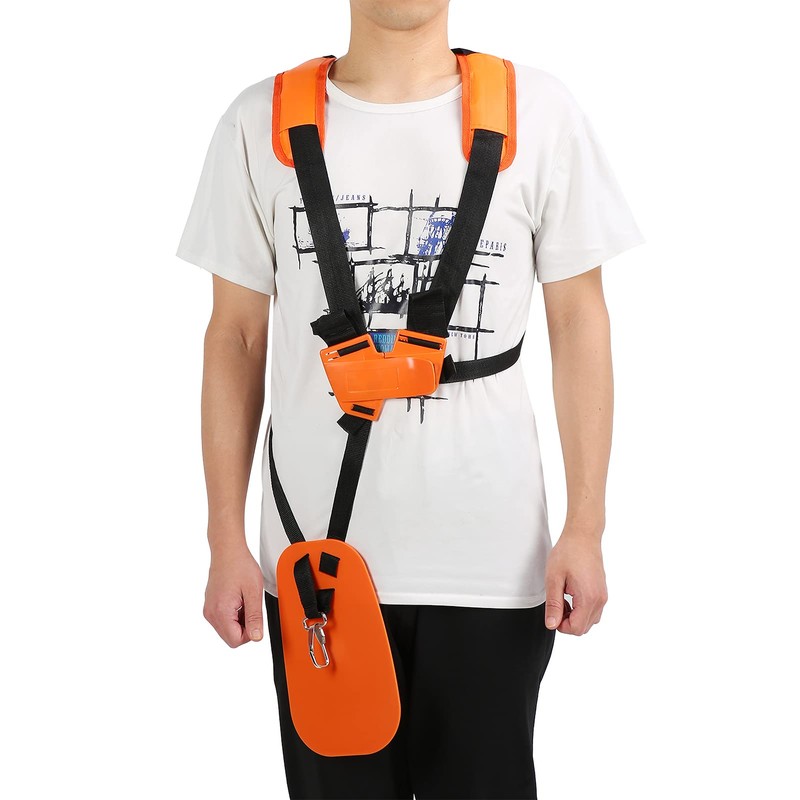 Generic Trimmer Shoulder Strap, Adjustable Nylon Harness Reduces Fatigue Brush