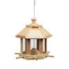 Bird Feeder Made of Cedar Wood for Hanging Feeding Station