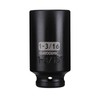 ATOOLMIC Deep Impact Socket, 1/2-Inch Drive,6 points, SAE 1-3/16 Inch