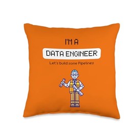 Data Engineer Big Data Scientist Cloud AI Throw Pillow