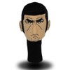 Hokushin Golf Headcover Driver Golgo 13 OHC0035 (FF/Men's, Lady's)
