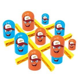 lewabov Board Game,New Tic Tac Toe Game,Family Games,Party Favors for Kids 4-8.