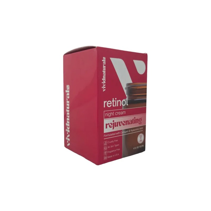 Crema Nocturna Retinol Vividnaturals Rejuvenece E Hidrata