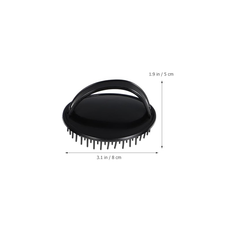 Cepillo de Masaje Cuero Cabelludo 6 Piezas Suaves para Exfoliar