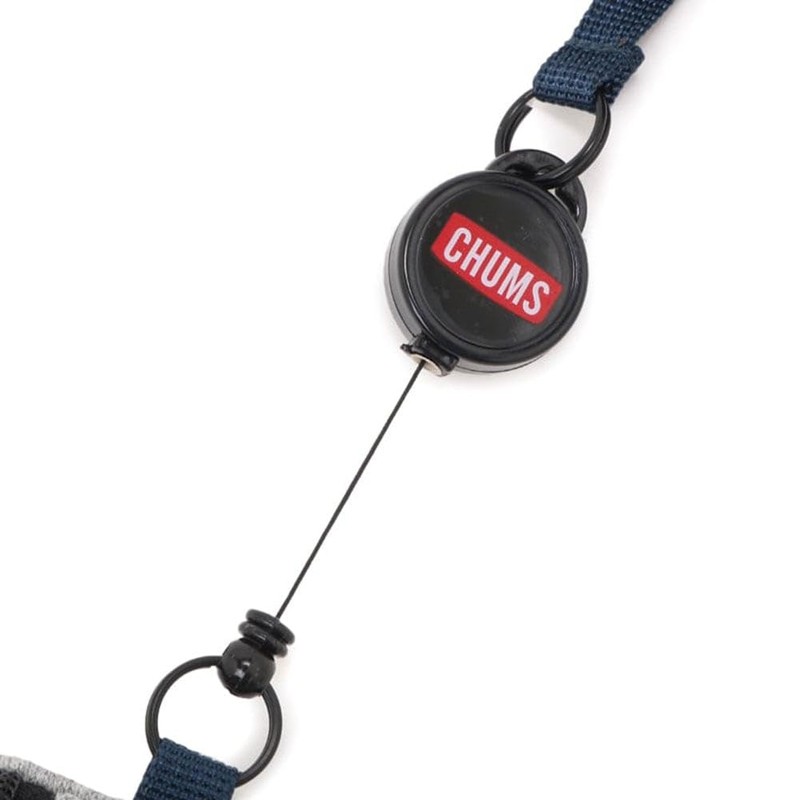 Chums Other Commuter Pass Case Sweat Nylon, black / charcoal