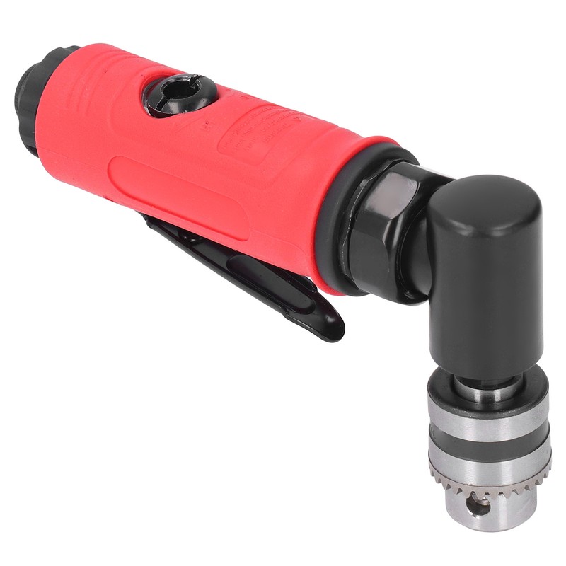 Industrial Air Drill Mini 1/4in Zinc Alloy 90° Elbow Pneumatic