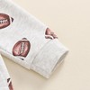 niceclould Baby Boys Girls Fall Clothes Football Print Long Sleeve