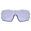 Uvex Unisex Sunglasses, Clear-met Purple, Unit size
