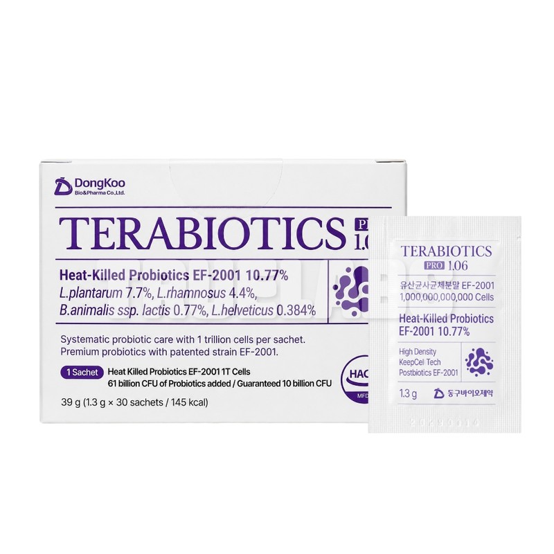Terabiotics Pro 1.06 2 boxes 1 set heat treated lactic
