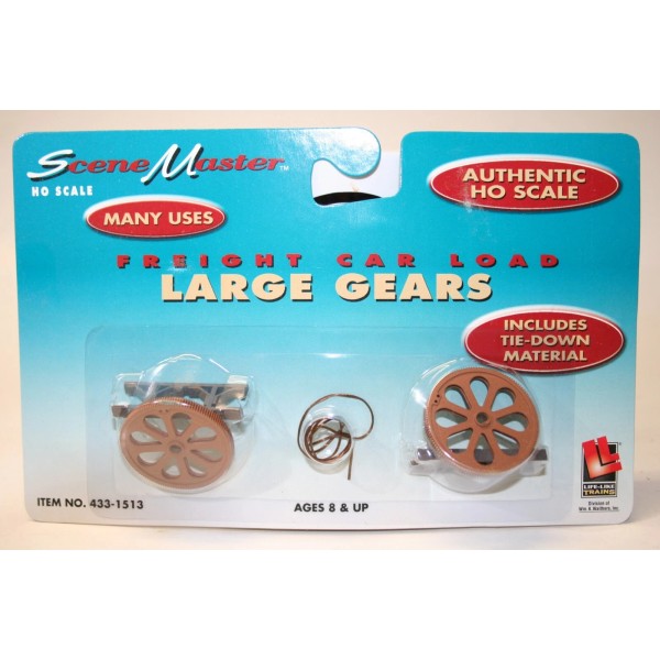 Life-Like Life Like HO scale 2 large Gear freight Car