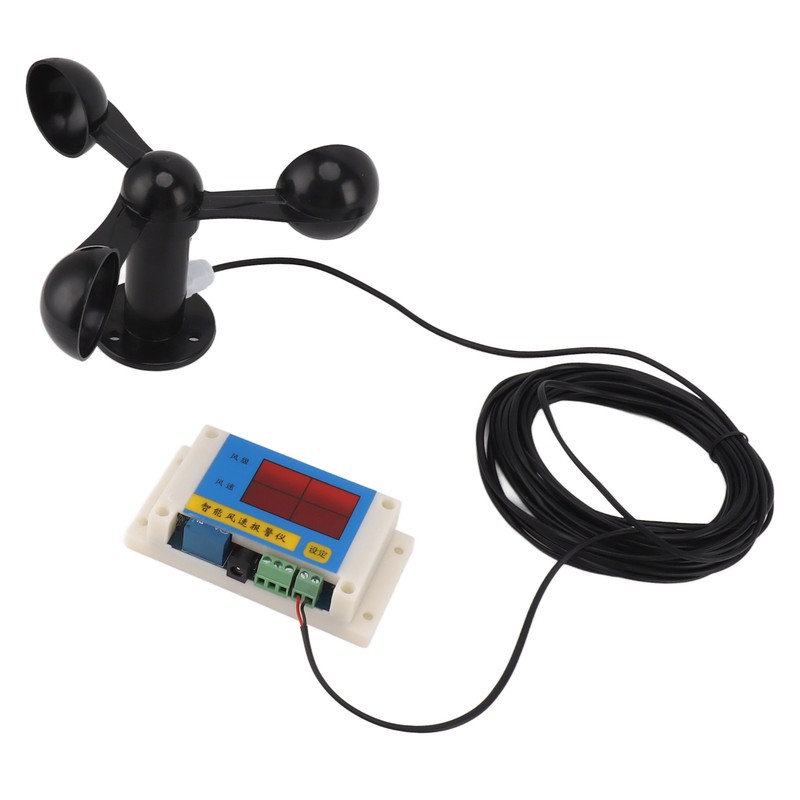 3 Fan Blades Tower Crane Anemometer 3 Blades USB 5V