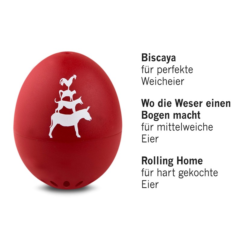 Bremer PiepEi - Singende Eieruhr zum Mitkochen - Eierkocher für