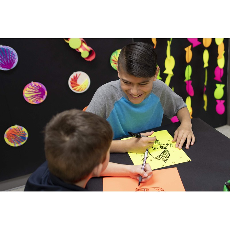 Pacon Neon Multi-Purpose Paper, Yellow, 8-1/2" x 11", 100 Sheets