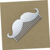 OHPHCALL Stainless Steel Multi-functional Beard Comb Pocket Hair Comb for