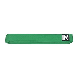 IKKEN Karate Judo Taekwondo Belts Colours | Plain & Striped (Green, 300cm)