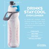O2COOL Mist 'N Sip Misting Water Bottle 2-in-1 Mist And