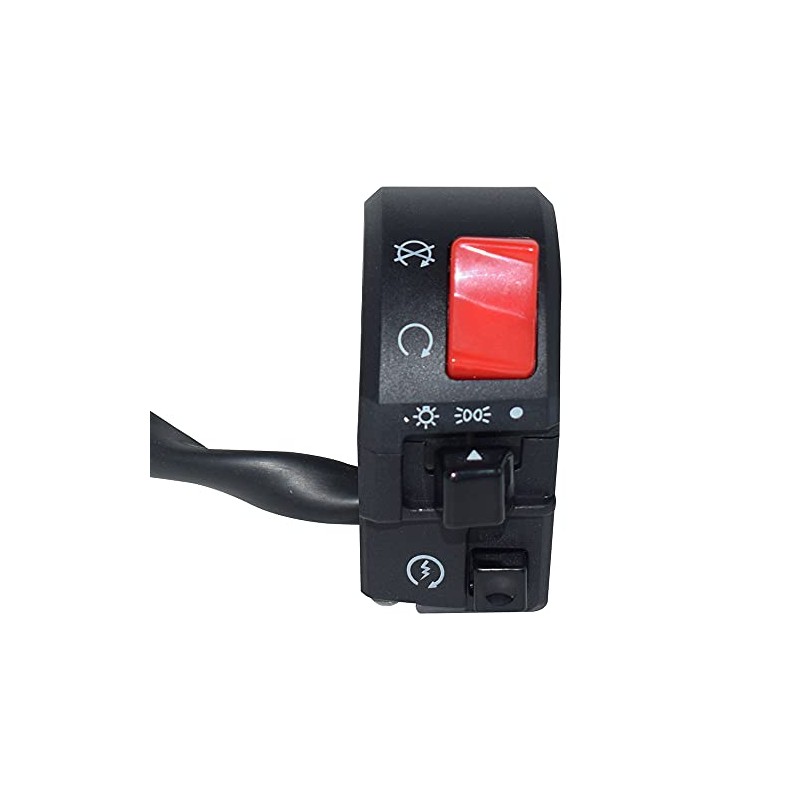 22mm Motorcycle Handle Right Switch Start End Headlight Switch Button