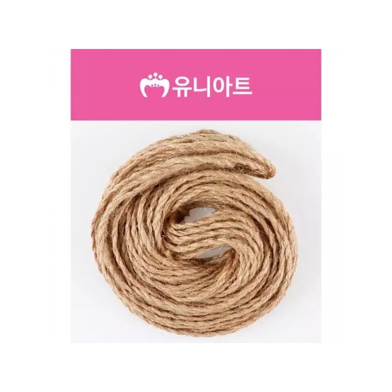 포장용 황마끈 6합 만들기 선물 포장 미술 공예 포장용 노끈