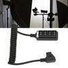 D Tap Male to 4 Port Dtap Female Splitter Power
