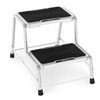HBTower 2 Step Stool, Stepping Stools for Adults Kids with