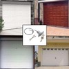 Garage Door Lock,Garage Door Opener,Emergency Release Lock Kit with 2
