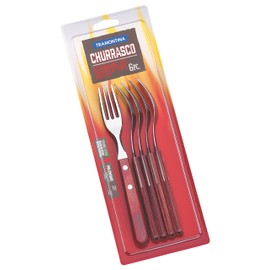 Tramontina 29899/160 Art.no. 29899/160 6 Pieces Jumbo Forks Set, Stainless Steel Multi Colour
