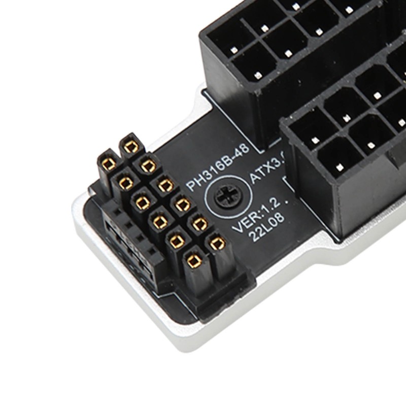 ATX 4 8P Up Angled Adapter 32P To 16P 600W