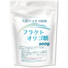 JAY&CO. 97.5% Pure Fructooligosaccharide (100% Chicory grown in contract farmers in Belgium, Chile), Final Processing: Japan (10.6 oz (300 g)
