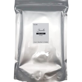 Organic Glycerin Soap, Clear, Handmade Soap, Material Jewelic Soap Base, Crystal (33.4 oz (1000 g)