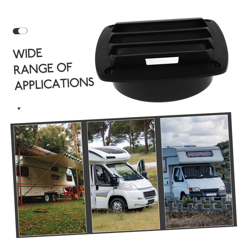 Kisangel Nylon Boat Vent Cover Louvered Vent Grille for Efficient
