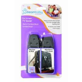 Dreambaby Flat Screen Tv Savers (Pack Of 2, Black)