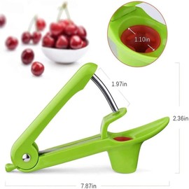Gurxi Cherry Pitter Corer Cherry Stone Remover Cherry Stone Remover Cherry Stone Remover Portable Picking Aid Cherry Stone Remover Pit Remover Tool for Fruit Plums Olives Cherries