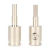 2PCS Amp Input Reducer 0 Gauge to 4 Gauge Brass