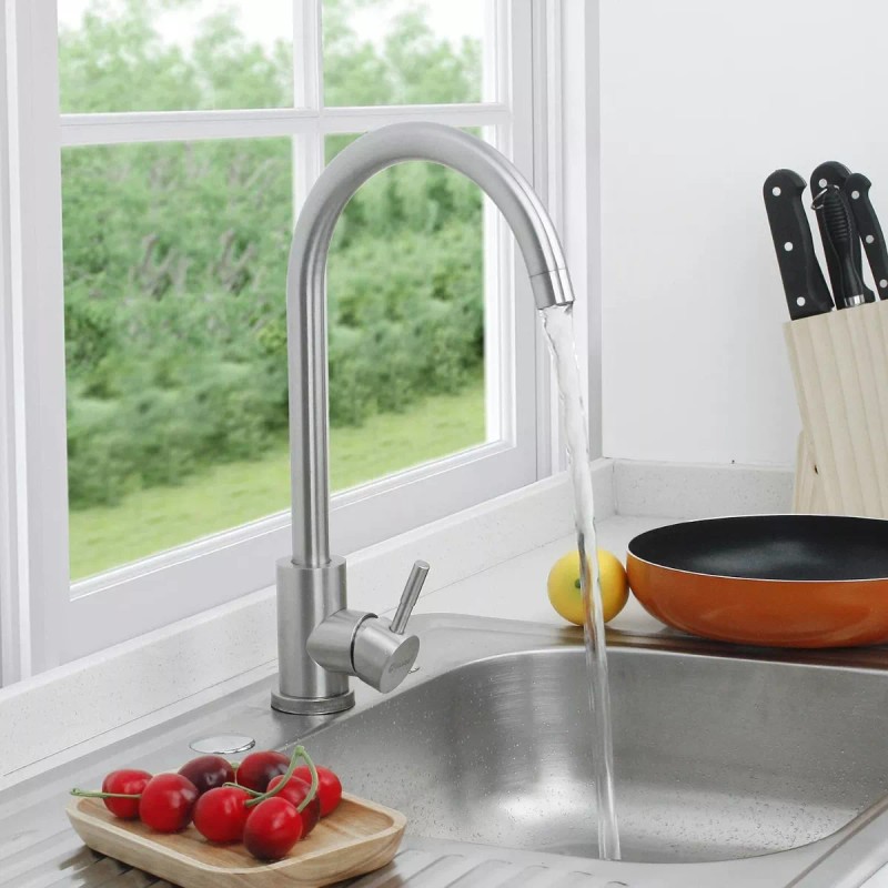 Prez Grifo Mezcladora Monomando Fregadero Inoxidable Sp-10020