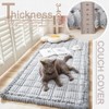 Awjcsv Couch Cover for Dogs Washable, Fuzzy Pet Couch Covers