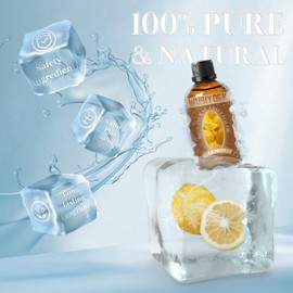 wusiyork Lemon Essential Oil 100ML - 100% Pure and Natural Therapeutic Grade Oils for Aromatherapy Diffuser - 3.4 Fl Oz/Lemon