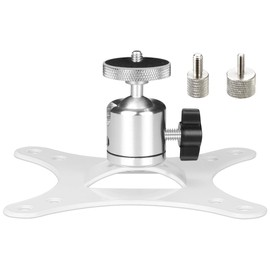 2-Be-Best Projector Mount Mini Projector Ceiling Mount Adjustable Bracket Swivel Mounts for Mini Projectors White