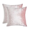 Sienna Crushed Velvet Pack of 2 Cushion Covers 18 x