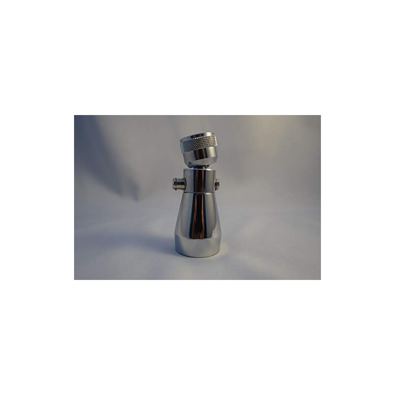 Jet Low Flow Brass Shower Head - Chrome