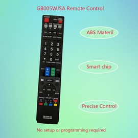 GHUST GB005WJSA Control remoto de repuesto para Sharp TV LC-60LE845U LC-60LE857U LC-70C6400U LC-70C6500U LC-70C7450U LC-70C7500U LC-70C8470U LC-70LE650U LC-70LE655U LC-70LE45U U U LC LC LC 70LE755U LC-70LE757U