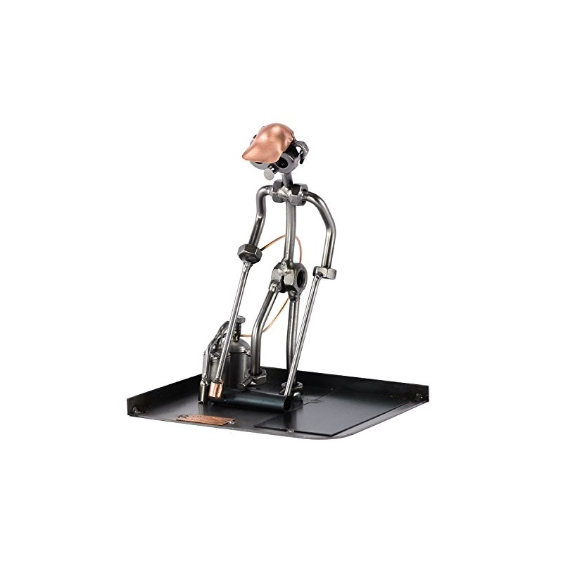 Steelman24 I Nuts and bolts sculpture Roofer Flat Roof I