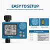TiFFCOFiO Programmable Water Volume Control Sprinkler Timer, Water Duration Control