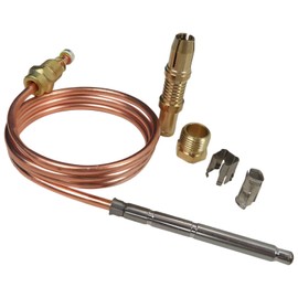 Xspeedonline 24 inch Universal Snap Thermocoupler Replacement for Robertshaw Thermostat Control Pilot Burner Assembly 1980-024