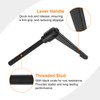sourcing map 2Pcs M10 x 90mm Adjustable Knobs Handle Male