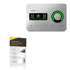 BoxWave Screen Protector Compatible with Universal Audio Solo USB - ClearTouch Anti-Glare Privacy (2-Pack), Privacy Screen Protector Flexible Film Anti-Glare