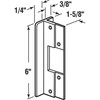 Prime-Line U 9481 Latch Bolt Guard Plate, Aluminum