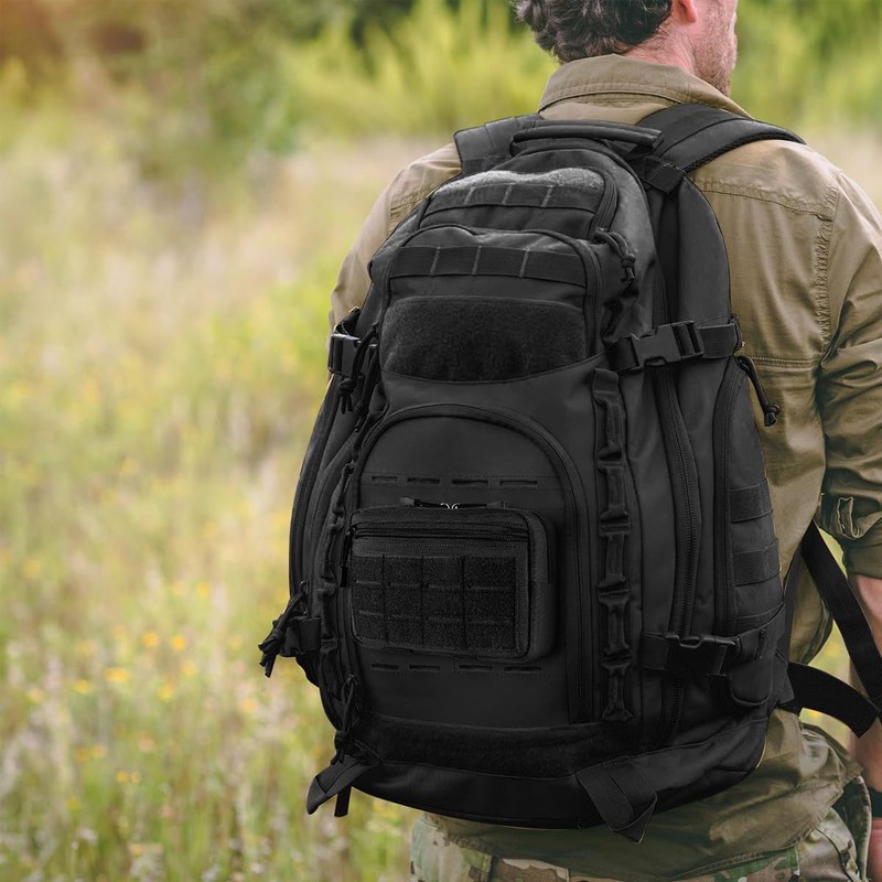 HOUSON Molle Tactical Bag, Belt Bag Pouch Utility Tactical Cell